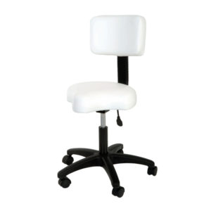 Contoured Stool /w Backrest