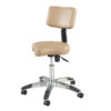 Deluxe Contoured Stool /w Backrest